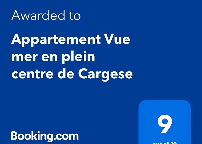 Appartement Vue Mer En Plein Centre De Cargese